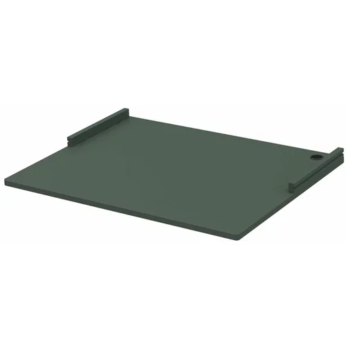 Tenzo Temno zelen element - pisalna miza 80x5 cm Dakota –