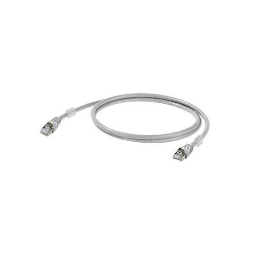 Weidm&amp;uuml;ller 1165940060 RJ45 omrežni kabel\, Patch kabel CAT 6a S/FTP 6.00 m siva UL-certificirano 1 kos, (20419394) Slike