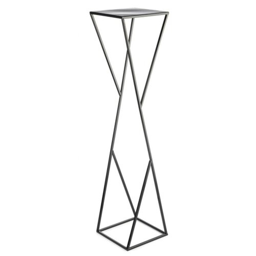  Stalak za cveće LOFT 100x23,5 cm crni Slike