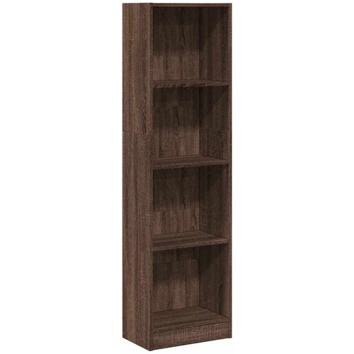  Regal za knjige boja hrasta 40x24x143 cm konstruirano drvo Slike