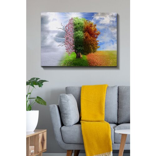 Wallity Slika Kanvas Tablo-105, 70x100 cm Cene