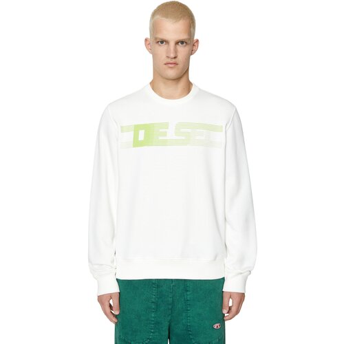 Diesel Sweatshirt - S-GINN-E3 SWEAT-SHIRT white Slike