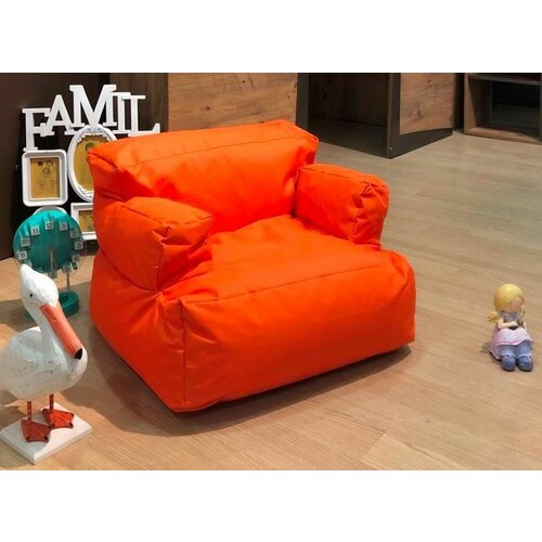 Atelier Del Sofa mini relax - orange orange bean bag Slike
