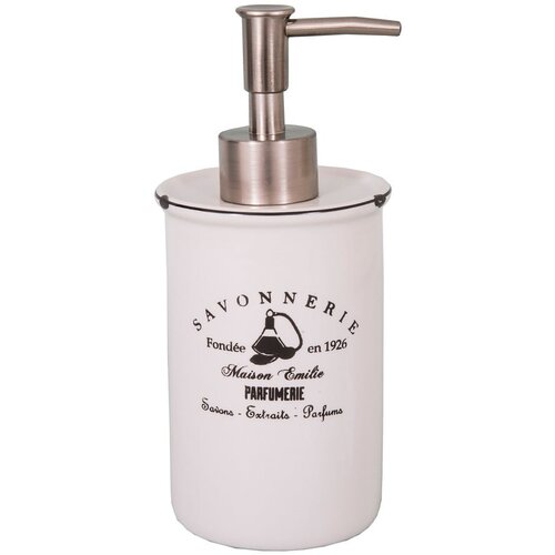 Antic Line Bel keramičen dozirnik za milo 400 ml Savonnerie - Antic Line Cene