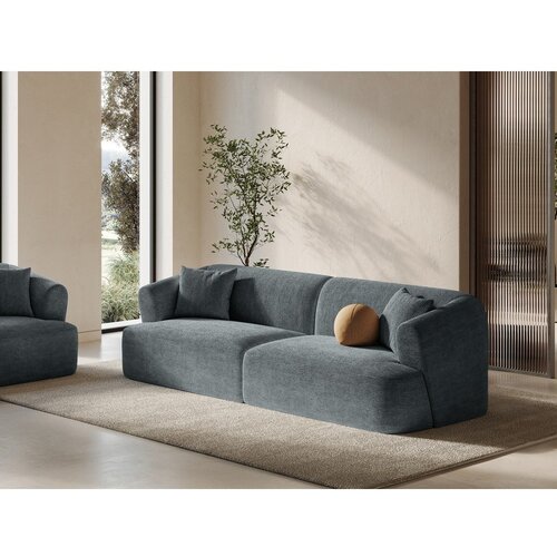Cosmopolitan Design Tamno siva sofa od samta 255 cm Campi &amp;ndash; Slike