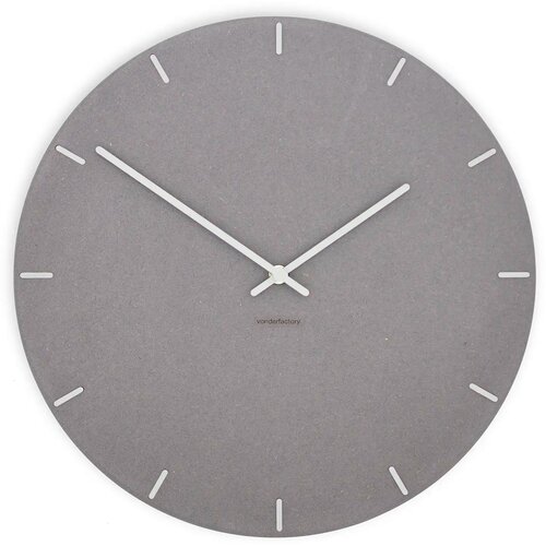 Von Der Factory Zidni sat Luxhora Pura Circ Light Grey 11 boja kazaljki Cijene
