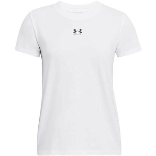 Under Armour Majice s kratkimi rokavi Ua Rival Core Ss Bela Slike