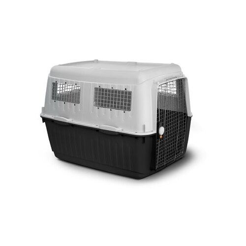 MP BERGAMO bracco travel 8 transporter za ljubimce sa metalnim vratima, 118x81x88cm, sivo-crni Slike