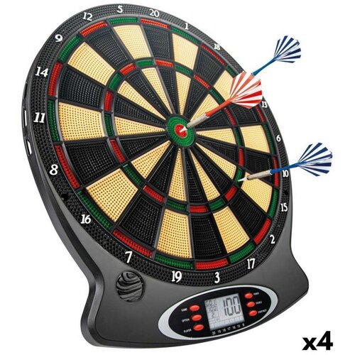  Elektronski Pikado Colorbaby 38 x 43 x 2 cm (4 kom.) Slike