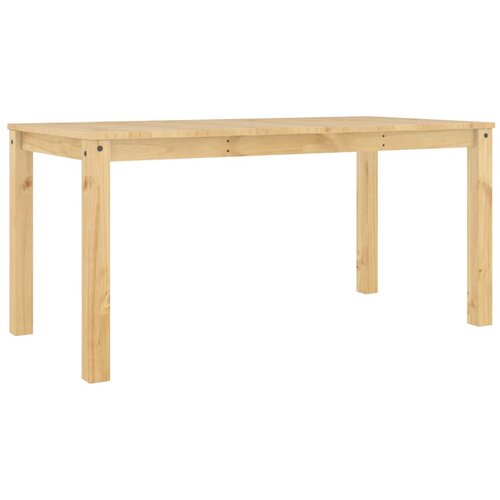 Maison Chic Jedilna miza - Kuhinjska miza - Jedilni stol Panama 160x80x75 cm trdna borovina, (21715365) Cene