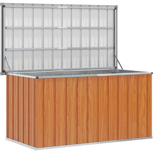  Vanjska kutija za spremanje boja drva 129 x 67 x 65 cm Slike
