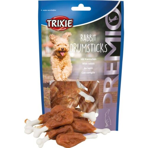 Trixie Poslastice za pse Premio Rabbit DrumSticks, Zečetina, 100 g Cene