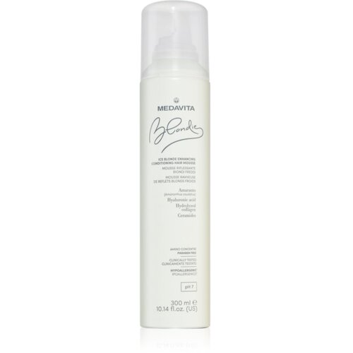 Medavita Blondie Ice Blonde Enhancing Conditioning Hair Mousse dvofazna pena za blond lase 300 ml Cene