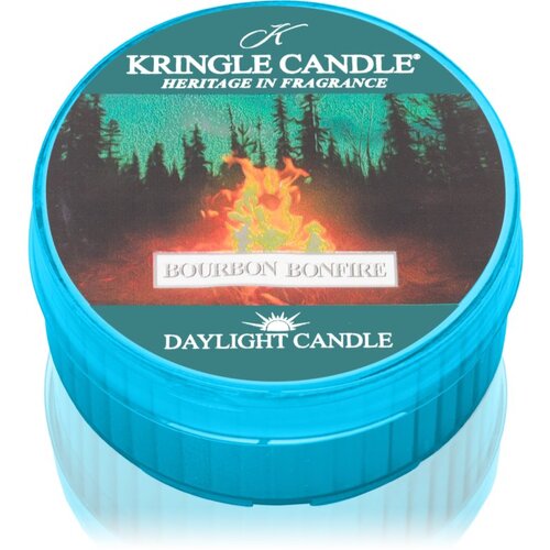 Kringle Candle Bourbon Bonfire čajna svijeća 42 g Slike