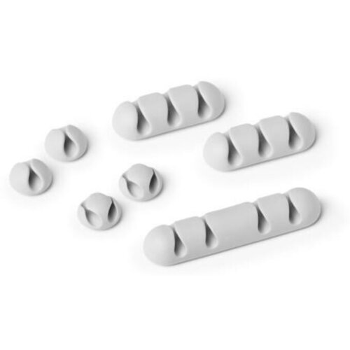 Durable samolepilna sponka za kable, 6 kos CAVOLINE CLIP svetlo siva DU504110 Cene