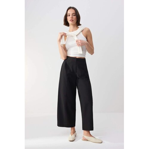 TRENDYOLMILLA ženske pantalone Twoss26Pl00071, Crna Cene