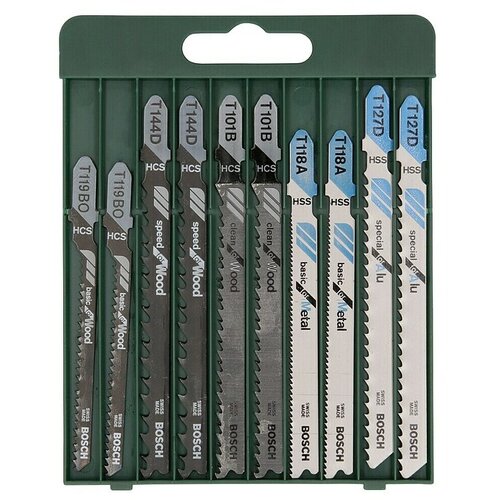 Bosch Set listov za vbodno žago T101B (10 -del.) Cene