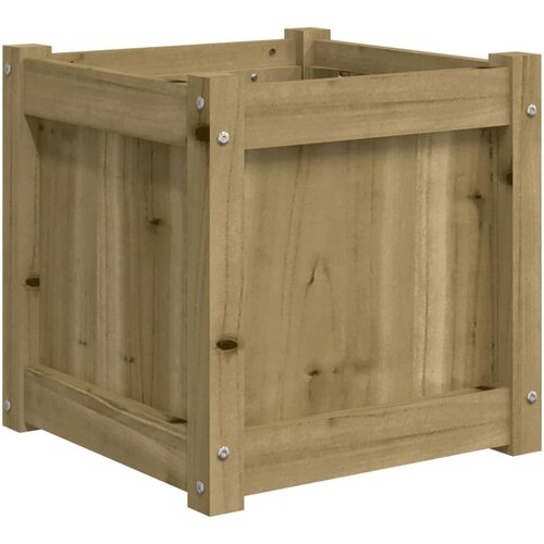 Maison Chic Vrtno cvetlično korito - Cvetlični Lonec 40x40x40 cm impregnirana borovina, (21789909) Cene