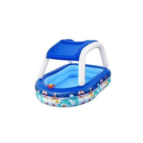 Bestway Family Pool Sea Captain, 213 x 155 x 132 cm - 1 k. Slike