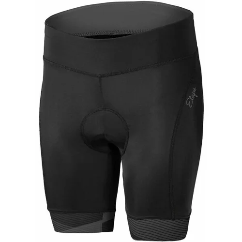 Etape LIVIA W Ženske biciklističke hlače, crna, veličina