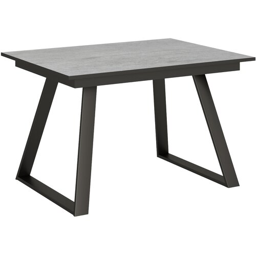 Itamoby &amp;nbsp; Bernadette (90x120/180 cm) - siva, barva nog: antracit - raztegljiva jedilna miza, (20841991) Slike