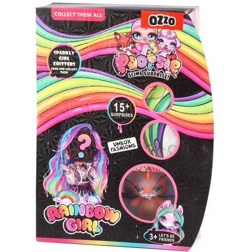 Ozzo Rainbow girl, lutka, set sa iznenađenjem, 1621170 Cene