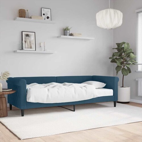  Dnevni krevet s madracem plavi 80 x 200 cm bar&scaron;unasti Cijene