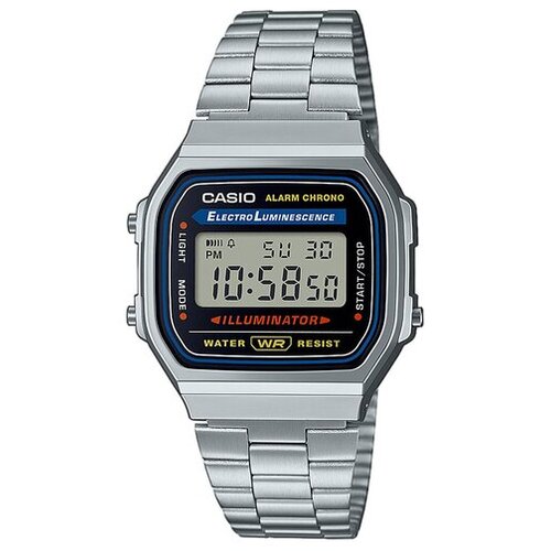 Casio Ročna ura Vintage A168WA-1YES Srebrna Cene
