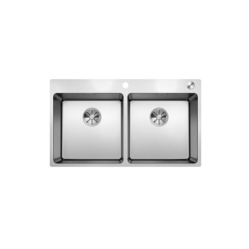 Blanco sudoper ANDANO 400/400-IF/A InFino INOX 18/10, s dalj. upr. PushControl Slike