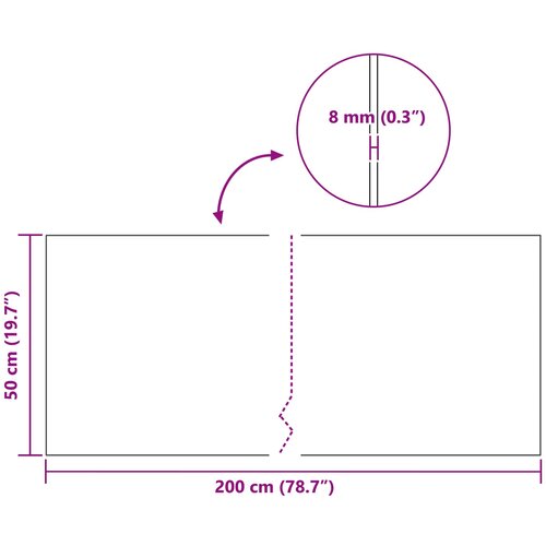  Role pluta Smeđa 200 x 50 x 0,8 cm Pluta Slike