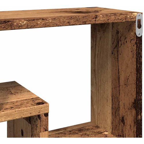  Zidna polica Staro drvo 85x16x52,5 cm Konstruirano drvo Slike