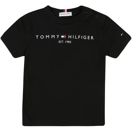 Tommy Hilfiger Majica črna / bela