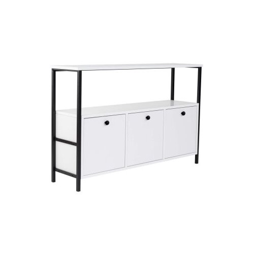 Hanah home konzola solace white black Slike