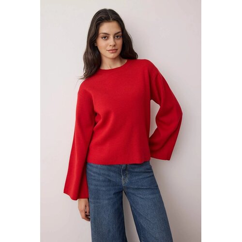 TRENDYOLMILLA ženski duks Twoaw25Kz00313, Tamno Crvena-Crvena Cene
