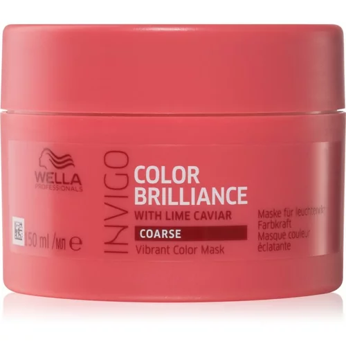 Wella invigo vibrant color brilliance mask coarse - 150 ml