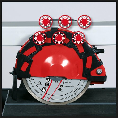Einhell Rezalnik keramičnih plo&amp;scaron;čic TE-TC 620 U (900 W, premer plo&amp;scaron;če: 200 mm, 2.950 vrt./min) Slike