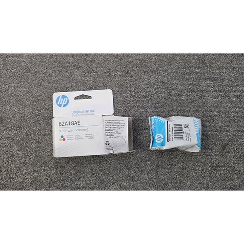 HP Po&amp;scaron;kodovana embalaža: tiskalna glava 6ZA18AE (barvna), original Slike