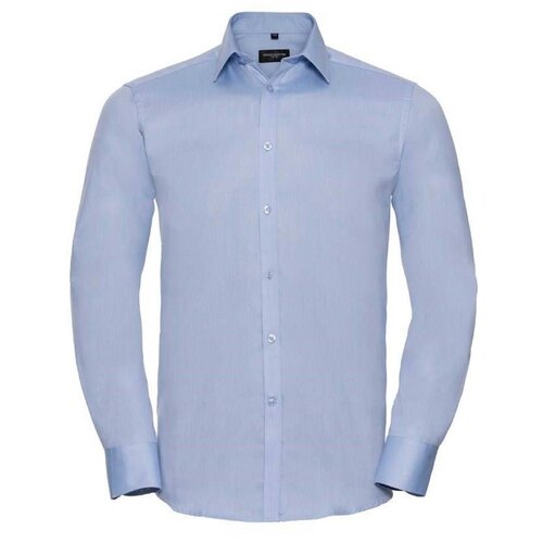 RUSSELL Men&amp;#039;s Long Sleeve Herringbone Shirt Slike