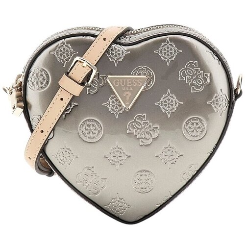 Guess Torbe za čez ramo ARNELA SHOULDER SATC Srebrna Slike