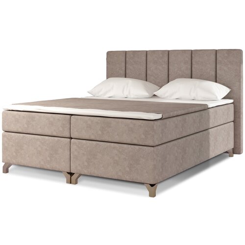 ELTAP Boxspring krevet Basilio s LED rasvjetom i prostorom za pohranu-160x200-Dora 22 Cijene