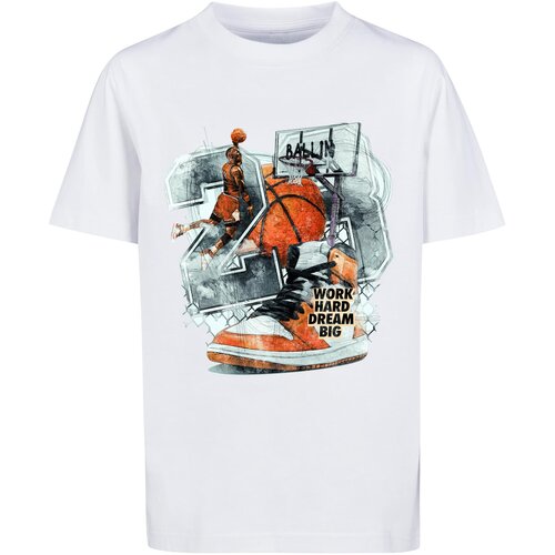 Mister Tee Children's Vintage Ballin T-shirt white Slike