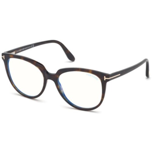 Tom Ford Mu&scaron;ki okvir za dioptrijske naočare Blue Block 0FT5600-B 5254, Smeđi Cene