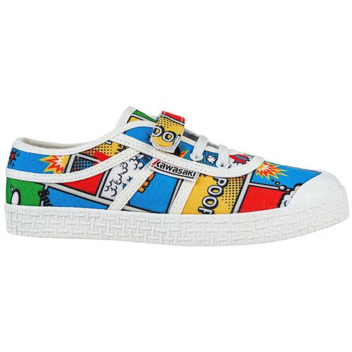 Kawasaki Cartoon Kids Shoe W/Elastic K202585 2084 Strong Blue Multicolour Cijene