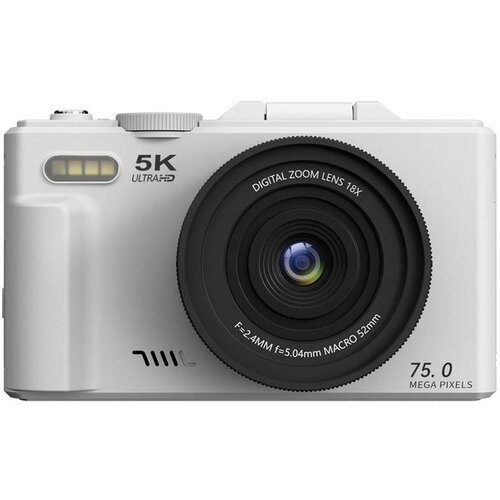 INF 5K Snemalna Mikro Enojna Kamera z Zaslonom na Dotik in 18x Zoomom White, (5000075420) Cene
