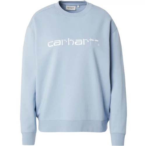 Carhartt WIP Sweater majica svijetloplava / bijela