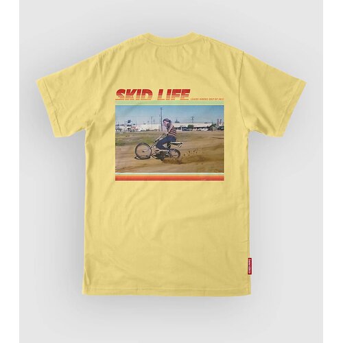 Loose Riders Skid Life Tech Tee yellow Cene