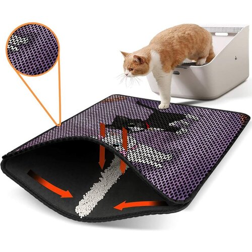 WALLXPERT Nrszn0149 multicolor cat litter mat Cene