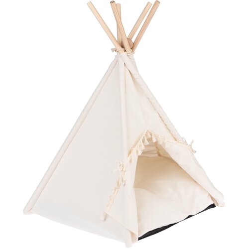 Modern Living mačji šotor Lima - D 76 x Š 73 x V 74 cm, krem barva Cene