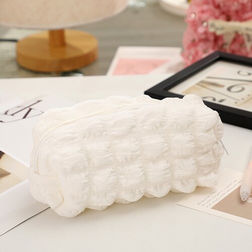 INF Pencil Case Cream Puff White, (21839270) Cene