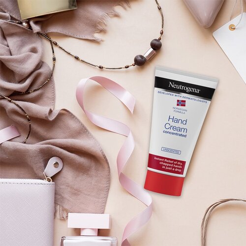 Neutrogena norwegian Formula® hand cream unscented krema za suhe in razpokane roke brez parfuma 75 ml za ženske Cene